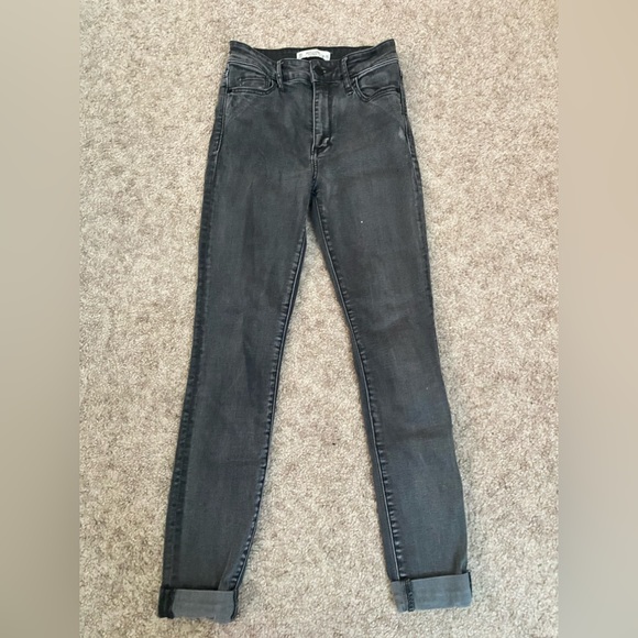 Abercrombie and fitch gray washed jeans - Picture 1 of 2